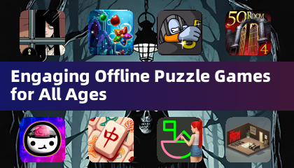 Engaging Offline Puzzle Games for All Ages