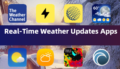 リアルタイム天気情報アプリ