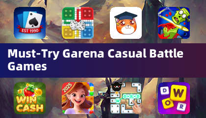 必玩 Garena 輕鬆對戰遊戲