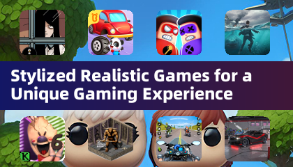 유니크한 게임 경험을 위한 스타일리시한 사실적인 게임