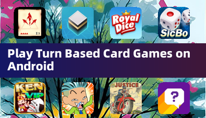 안드로이드에서 턴기반 카드 게임을 플레이하세요