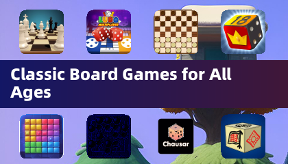 모든 연령대를 위한 클래식 보드 게임