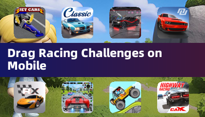 Drag-Rennen-Herausforderungen auf Mobilgeräten