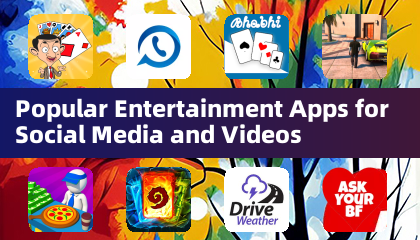 ソーシャルメディアと動画向けの人気エンターテインメントアプリ