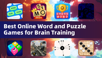 脳トレに最適なオンライン単語ゲームとパズルゲーム