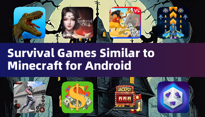 Android用のマインクラフトに似たサバイバルゲーム