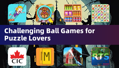 Herausfordernde Ballspiele für Puzzlespiele-Fans