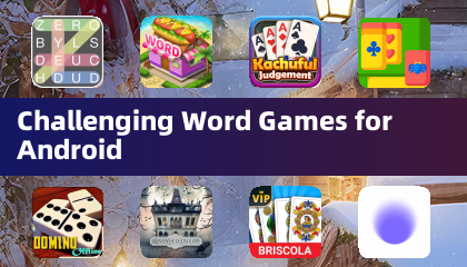 Android向けに挑戦的な単語ゲーム