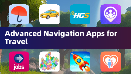 Erweiterte Navigations-Apps für Reisen