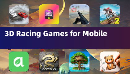 モバイル用3Dレーシングゲーム
