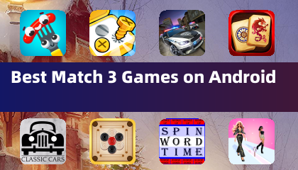 Androidで最もおすすめのマッチ3ゲーム