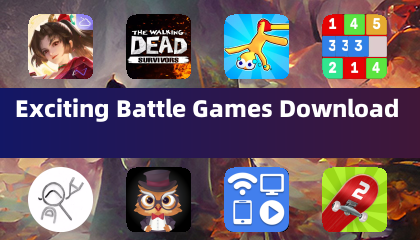迫力あるバトルゲームをダウンロード